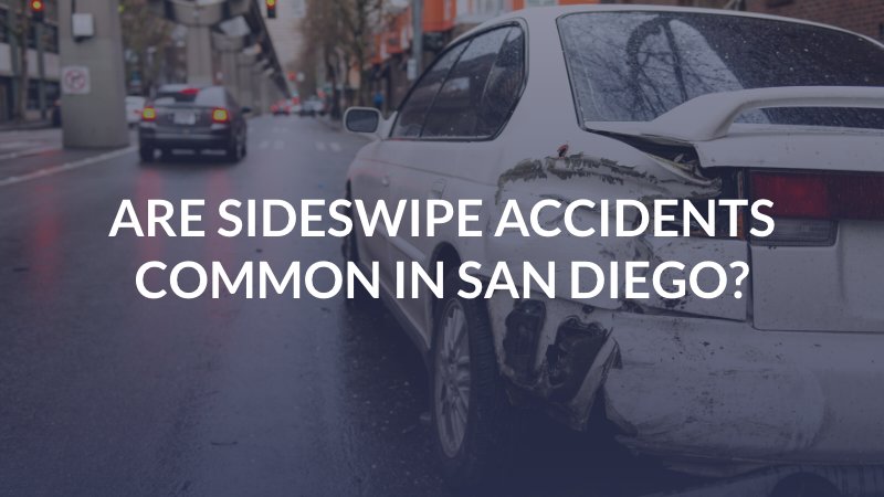 Are Sideswipe Accidents Common in San Diego?