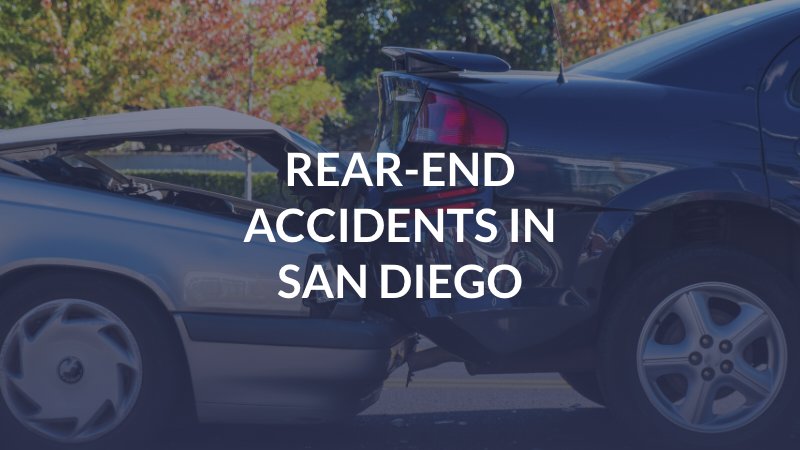 Rear-End Accidents in San Diego