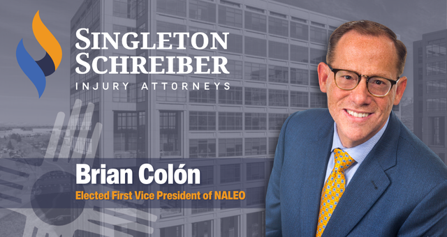Singleton Schreiber Managing Partner Brian Colón Elected First Vice President of NALEO