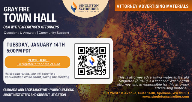 Gray Fire Virtual Town Hall (January 14)