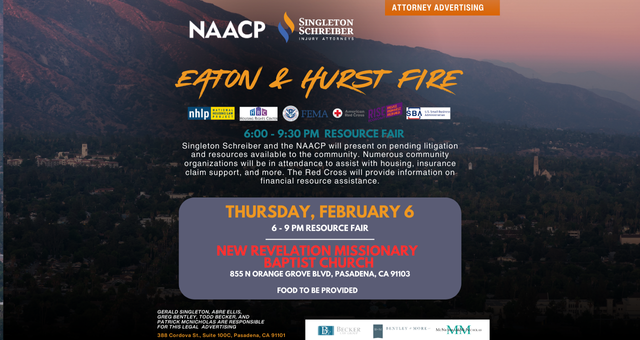 Eaton + Hurst In Person Fire Resource Fair (February 6th)