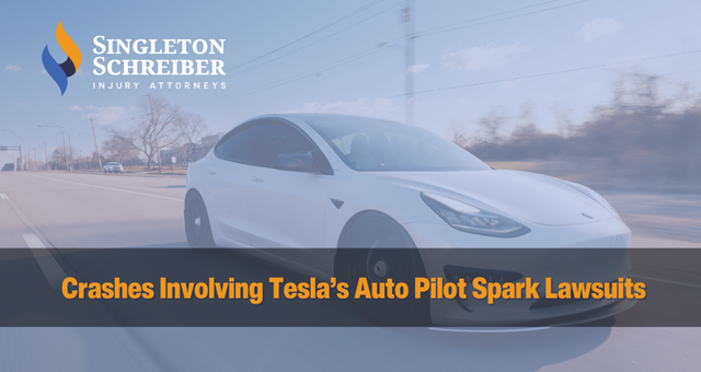 Crashes Involving Tesla's Auto Pilot Spark Lawsuits