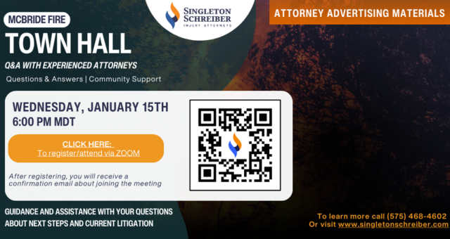 McBride Fire Virtual Town Hall (January 15th)