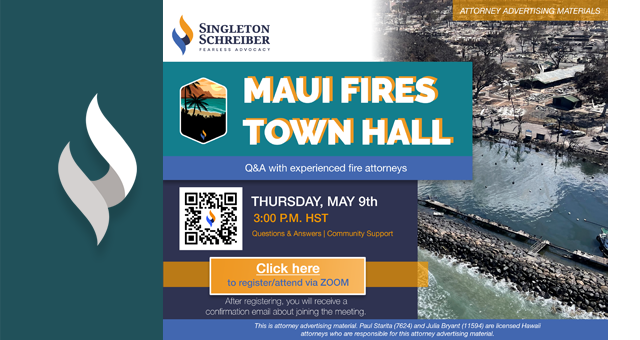 Maui Fires Virtual Townhall
