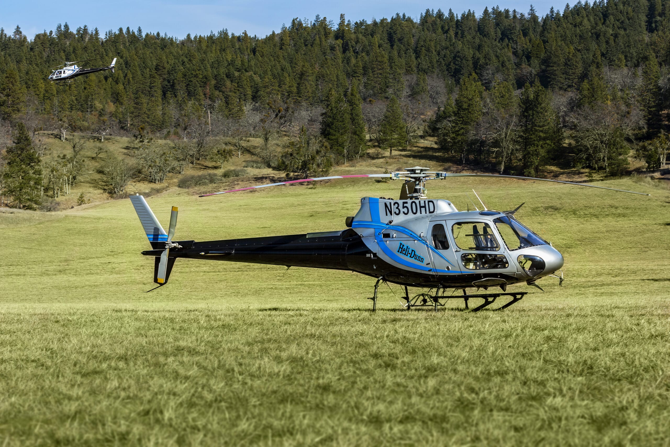 PG&E Introduces HeliDunn Tree-Trimming Helicopter in Sonoma County