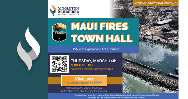 Maui Fires Virtual Town Hall