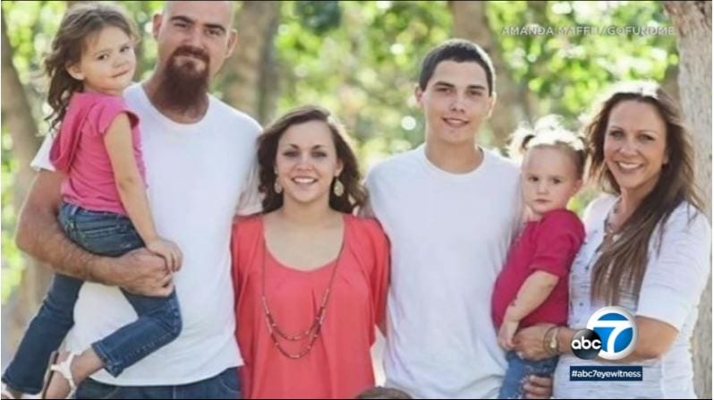 Redwood tree falls on car and kill parents of 5 children in Northern California